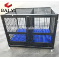 Double Tiers Large Dog Cage Kennel For USA